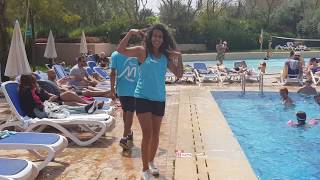 Aquagym avec Siham au Madina Marrakech Avril 2018 [upl. by Llerrom]