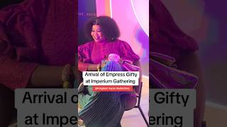 Arrival of Empress Gifty at Imperium Gathering in Ghana 🇬🇭 shorts trending video youtubeshorts [upl. by Ferdinande]