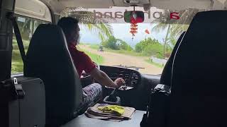 Hyundai County Driving from Balesin Clubhouse to Theme Phuket  Sir KF review [upl. by Michale]