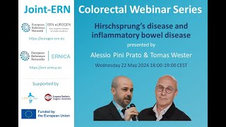 ERN eUROGEN Webinar 101 Hirschsprung’s disease and inflammatory bowel disease [upl. by Kinson]