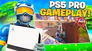 Fortnite On PlayStation 5 PRO Unboxing  120FPS Gameplay [upl. by Airtap389]