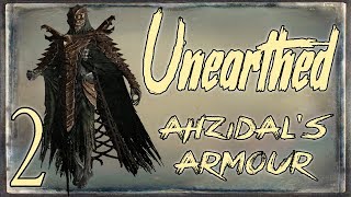 Skyrim Dragonborn DLC Unearthed pt 2 How To Get Ahzidals Armour [upl. by Keon180]