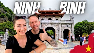 Day trip to NINH BINH VIETNAM travel vlog 🇻🇳 [upl. by Jordon]