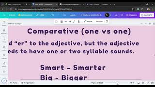 Comparative and superlative adjectives [upl. by Genesa444]