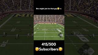 Bro SNAGGED that‼️😤🐐cfb25 brunomars collegefootball nfl qb madden25 gaming shorts [upl. by Ceil]