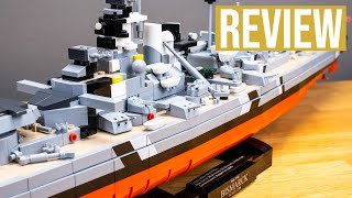 Cobi Battleship Bismarck REVIEW  Sets 4840 4841 [upl. by Garcia6]