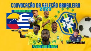 CONVOCAÇÃO DA SELEÇÃO 2023 [upl. by Sisson]