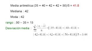 Medidas Descriptivas Ejemplo [upl. by Noell]