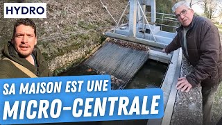 Il habite dans une microcentrale hydroélectrique 🏠💦⚡️ [upl. by Elbon]