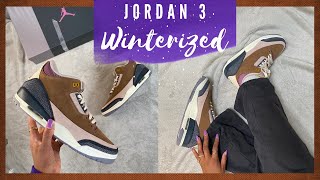 Air Jordan 3 Winterized ‘Archeo Brown’ Review amp OnFoot [upl. by Paulette759]