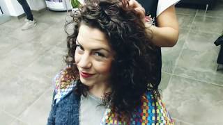 Come fare i capelli Ricci Con Beccucci  Becchi Doca How to styling Curly Hair with Hairclips [upl. by Pollard412]