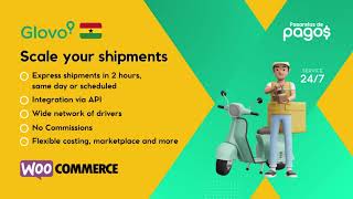 Glovo WooCommerce Ghana  Maximize your Deliveries with the Shipping plugin for your ecommerce [upl. by Ahsemo13]