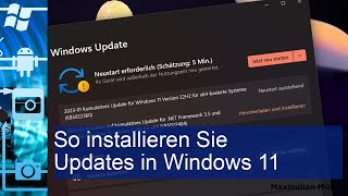 So installieren Sie Updates in Windows 11 [upl. by Asiela]