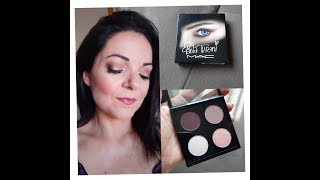 Grwm  Proviamo la palette di Paola Turani in collab con Mac Cosmetics [upl. by Ahsakat]