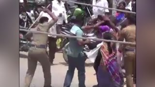 Tamil Nadu cops beat family in public Madras High Court orders probe  Oneindia News [upl. by Epotimet]