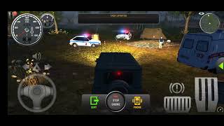 Russian car driver Uaz hunter the peoples evengers mission night rain mystery murder [upl. by Ledarf]