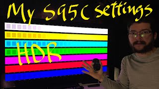 How I change my TV settings for great HDR using test patterns without calibration equipment S95C [upl. by Euqinaj]