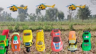 bus wala cartoon। toy doser ka video।gadi wala video।bustrainjcbtruckdumper tractor [upl. by Odranreb]