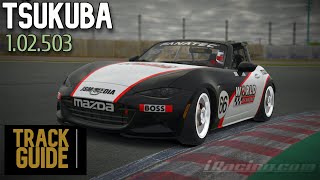 iRacing Mazda MX5 Tsukuba 2000  Full  Track Guide  Hotlap [upl. by Michaelina]