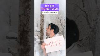 Das Verb quotfrierenquot kann man mit verschiedenen Vorsilben verwenden 🥶 deutschlernen shorts [upl. by Ailyt]