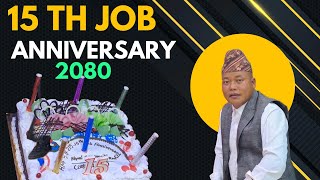 15 th Job Anniversary Congratulation Video [upl. by Nilahs]