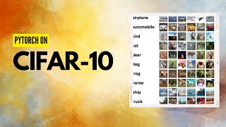 Classification model using Pytorch on CIFAR10 [upl. by Wiebmer]