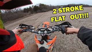 KTM 2 Stroke Flatout [upl. by Aramanta943]