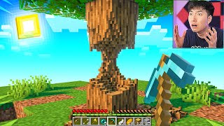 BREAKING Minecraft with REALISTIC PHYSICS [upl. by Ibby]