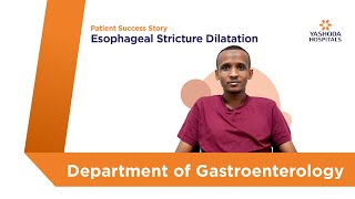 Esophageal Stricture Dilatation  Yashoda Hospitals Hyderabad [upl. by Krik]