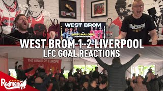 OHHHH ALISSON BECKER ALLEZ  WEST BROM 12 LIVERPOOL  LFC GOAL REACTIONS [upl. by Releyks]