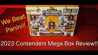 🚨2023 Contenders Mega Box Review🚨 3 Guaranteed Hits Per Box 🔥 nfl contenders [upl. by Llib185]