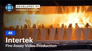 Intertek Fire Assay Lab Video Production [upl. by Aleuname94]