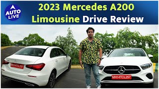 2023 Mercedes A200 Limousine Drive Review  Auto Live [upl. by Diahann936]