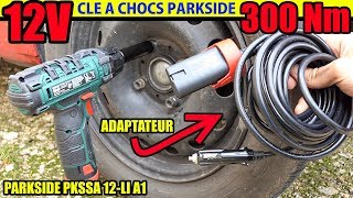 CLE A CHOCS 12V PARKSIDE LIDL PHSSA 12LI A1 boulonneuse impact wrench [upl. by Madai322]