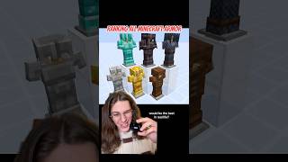 the BEST minecraft armor in real life dejatwo Minecraft [upl. by Einnalem]