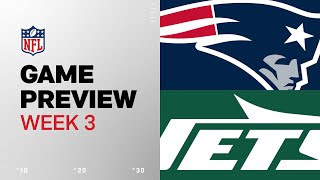 New York Jets vs New England Patriots  2024 Week 3 Game Preview [upl. by Whall]