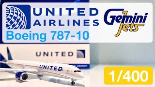 United Airlines 78710 by Gemini Jets Review and Rating  1400 scale [upl. by Euphemie799]