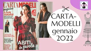 Sfogliamo insieme Cartamodelli Magazine gennaio 2022 [upl. by Tamqrah]