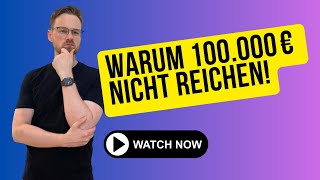 Warum Dein Portfolio bei 100k € nicht durchstarten wird [upl. by Weatherby697]