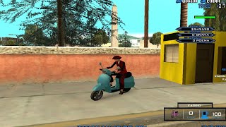 Showcasing Faggio In Gta San Andreas [upl. by Aneehsirk958]