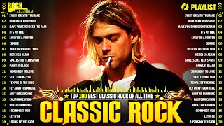 Nirvana Led Zeppelin Bon Jovi Aerosmith U2 ACDC 🤘 Classic Rock Songs 70s 80s 90s Full Album [upl. by Eylatan]