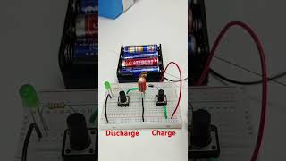 Charge and discharge using capacitor [upl. by Shalna650]