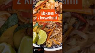 🍤 Makaron z krewetkami  PRZEPIS [upl. by Selinda]