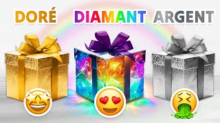 Choisis ton CADEAU 🎁 OR DIAMANT ou ARGENT ⭐💎🔘 [upl. by Vincentia]