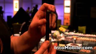 Handson HTC EVO 3D dualcore Snapdragon Android smartphone from CTIA 2011 Orlando [upl. by Yerga]