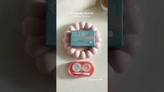 OLENS CONTACT LENS KPOP IDOL FAVORITE  TRY ON  BLANCS BAGAFORO 🤍 [upl. by Mascia]