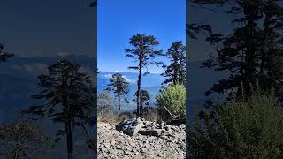 Dochula pass  Bhutan with Himalaya range [upl. by Wyon]