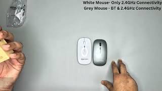 Amazon basics Wireless Mouse ENGLISH [upl. by Rubin]