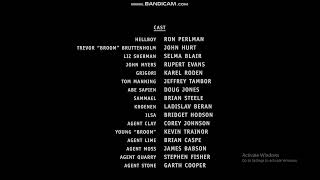 Hellboy 2004 End Credits Russian [upl. by Sabba477]