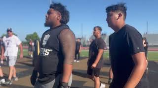 Lineman Challenge  Chavez vs Kimball [upl. by Berton]